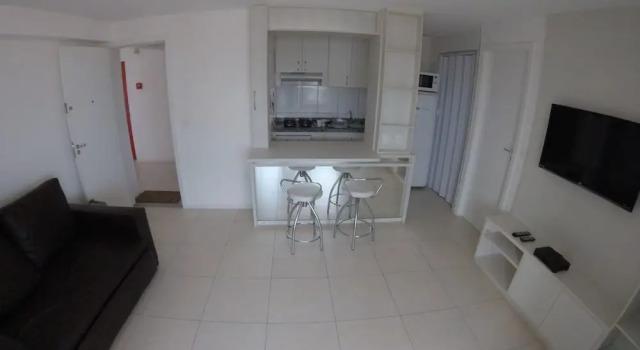 Апартаменты Apartamento Vista mar Praia de Iracema