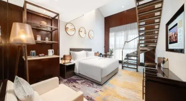 Люкс Дуплекс Fu Rong Ge Hotel