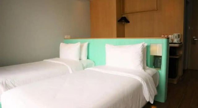 Standard Twin room with view Hotel Santika Premiere Garut