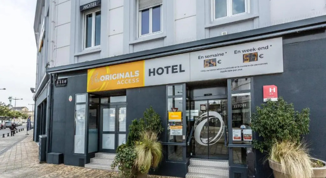 Одноместный номер Standard Hôtel The Originals Access - proche centre-ville - Gare
