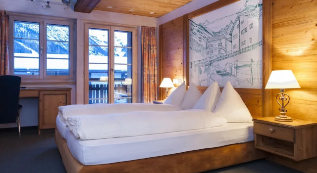 Двухместный номер Standard с балконом Hotel Tenne