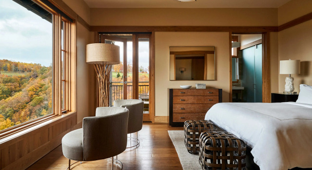 Номер Standard The Lodge at Primland, Auberge Collection