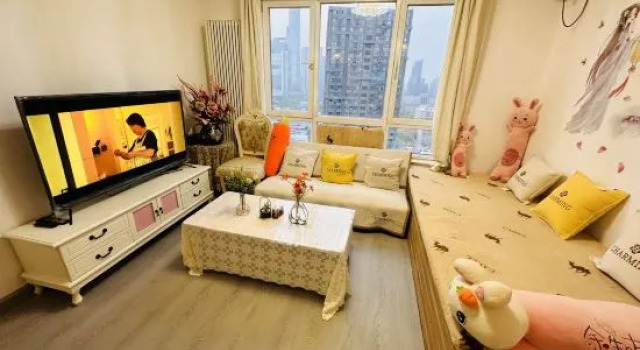 Номер Standard с красивым видом из окна Shuangjing Classic Warm House