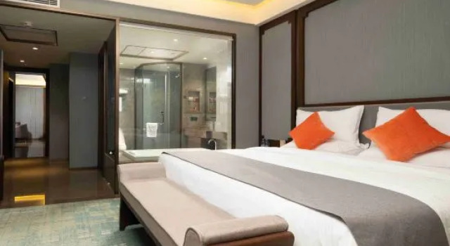 Люкс Deluxe с 2 комнатами Wanjia International Hotel Dehua