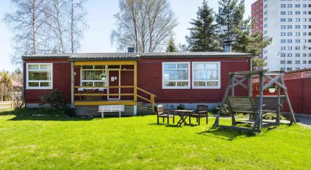 Апартаменты Bungalow house flat in Rekola 33m2