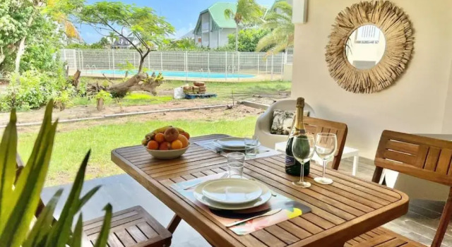 Апартаменты Maracuja 4, Orient Bay village, walkable beach at 100m