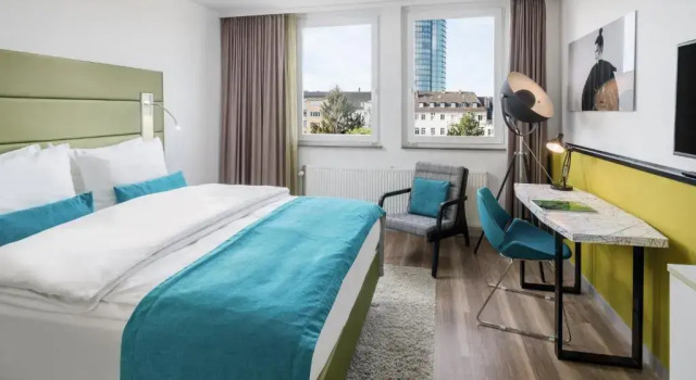 Двухместный номер Standard с видом на сад Hotel Indigo - Dusseldorf - Victoriaplatz by IHG