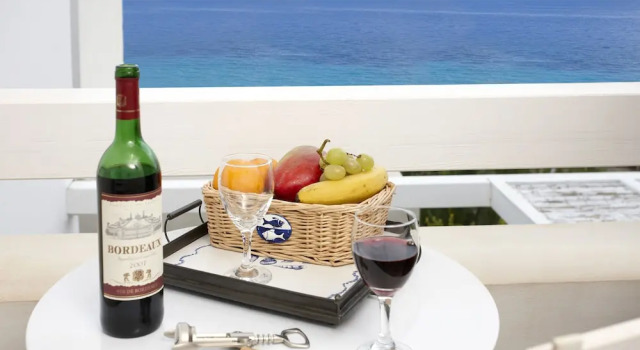 Семейный номер Standard с видом на море Skyros Ammos Hotel