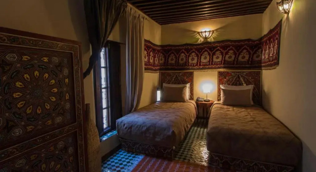 Люкс с видом на внутренний двор Riad Les Remparts De Fès