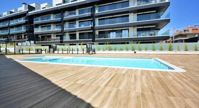 Апартаменты Impresionante apartamento con piscina en Sanxenxo