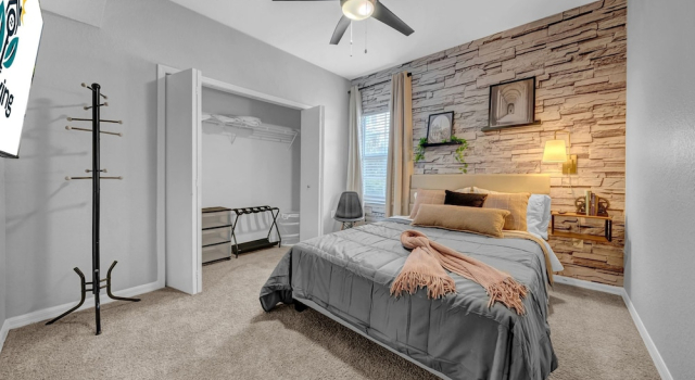 Апартаменты Modern 2BR Pool Gym Pet-friendly 12