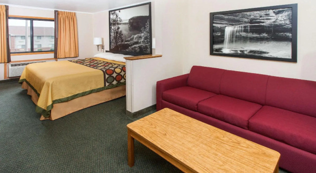 Двухместный люкс Super 8 by Wyndham Ottawa Starved Rock