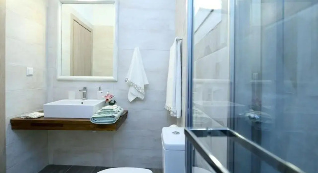 Вилла Villa Melias, luxurious villa with superb view of the islands, 400m from the sea