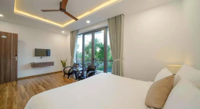 Двухместный номер Deluxe с балконом The Nam An Villa Hoi An
