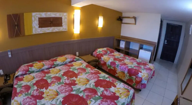 Трёхместный номер Standard с видом на море Lumar Hotel PontaNegra