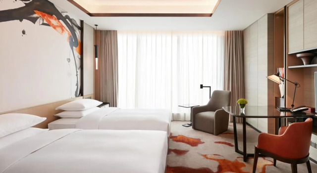 Двухместный номер Отель Suning Galaxy International Hotel Wuxi