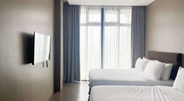 Четырёхместный номер Standard с балконом Uphill Baguio managed by Baguio Terra