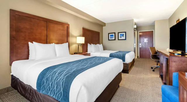 Четырёхместный номер Standard Comfort Inn & Suites Orlando North