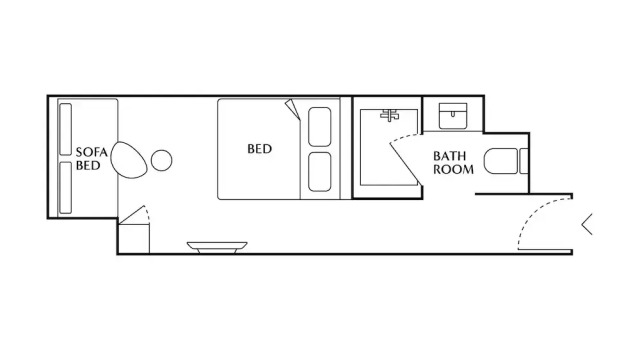 Номер Deluxe Nest Hotel Naha Nishi