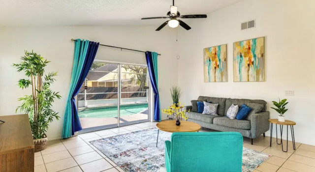 7 Mi to Disney Parks: Family Getaway w/ Game Room