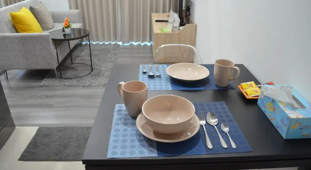 Апартаменты c 1 комнатой с балконом Wooden Suites (The Rich @Sathorn-Taksin)