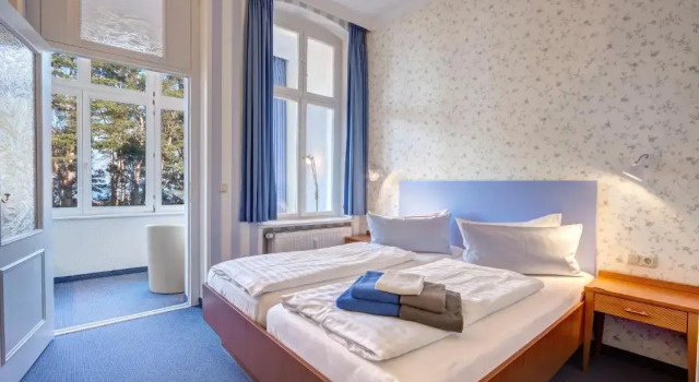 Двухместный номер Standard с видом на море Hotel Villa Seeschlößchen