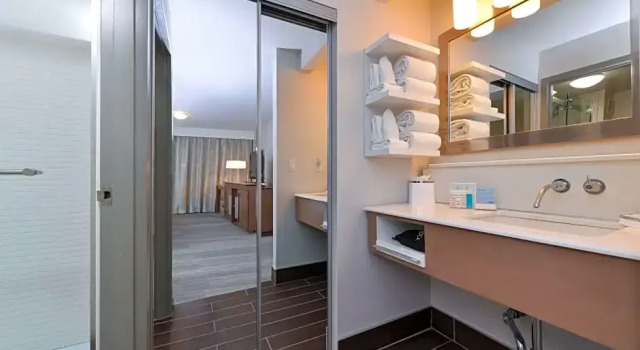 Двухместный люкс c 1 комнатой Hampton Inn & Suites by Hilton Calgary University NW