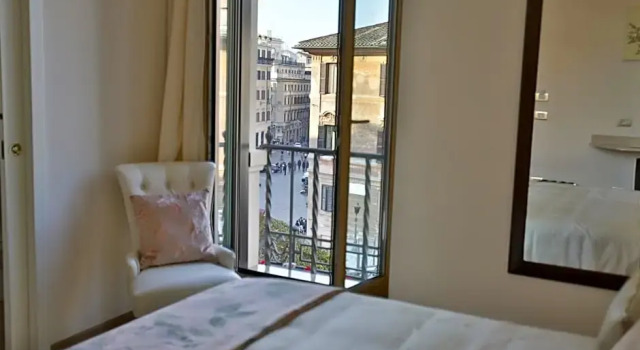 Номер Deluxe с балконом Royal Suite Trinità Dei Monti