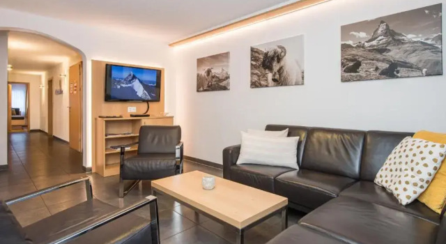 Апартаменты с 3 комнатами Ferienhaus Matterhorngruss