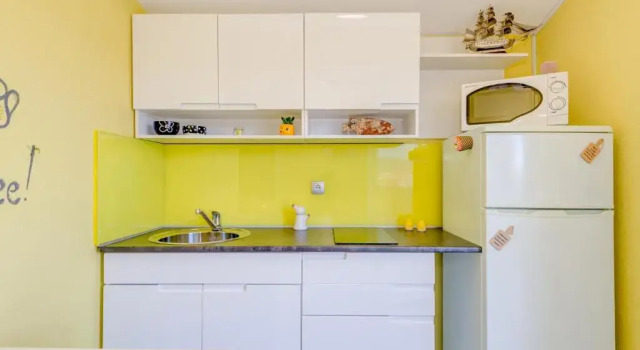 Студия с балконом Apartments Petra