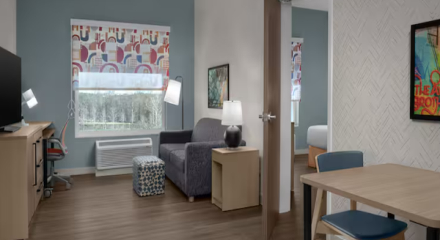 Люкс c 1 комнатой Home2 Suites By Hilton Concord Charlotte