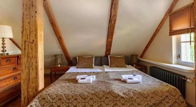 Двухместный номер Boutique Mansard Boutique Hotel Virkas muiža