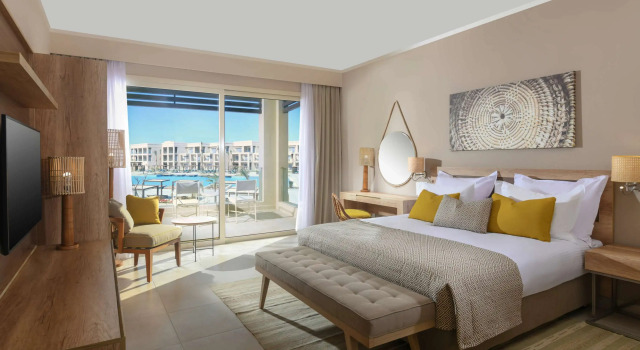 Двухместный номер Superior с частичным видом на море Steigenberger Resort Ras Soma
