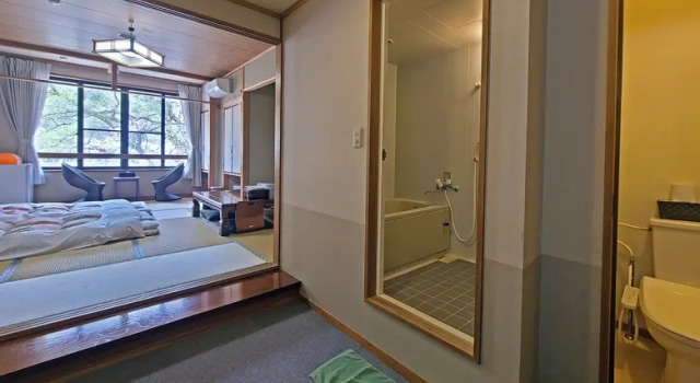 Номер Standard с видом на горы Akasawa Onsen Ryokan