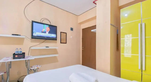 Spacious Studio Apartment at Gateway Ahmad Yani Cicadas by Travelio, Reserva ahora Apartamento Bandung Wetan Bandung, cerca de Saung Angklung Udjo