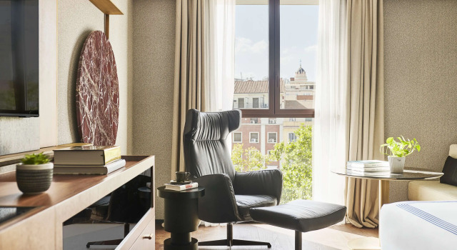 Двухместный номер с видом на город Thompson Madrid, by Hyatt