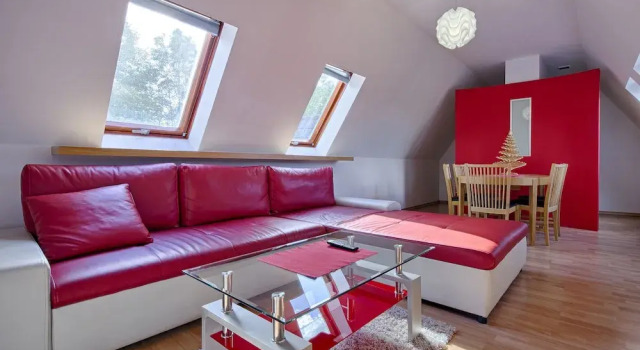 Апартаменты с 2 комнатами Apartament Red Wine Centrum dla 6 osób