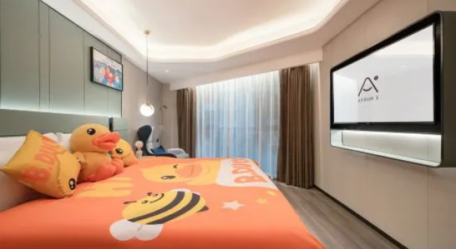 Семейный люкс Atour S Hotel Chongqing Jiefangbei Hongyadong Riverview