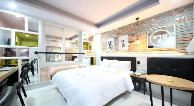 Двухместный номер Standard HOTEL Yeogiuhtte Gwangju Baek Un