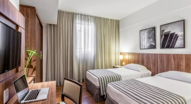 Двухместный номер Superior Hotel Vivenzo Savassi Belo Horizonte