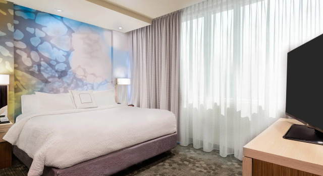 Двухместная студия Courtyard by Marriott Buffalo Downtown/Canalside
