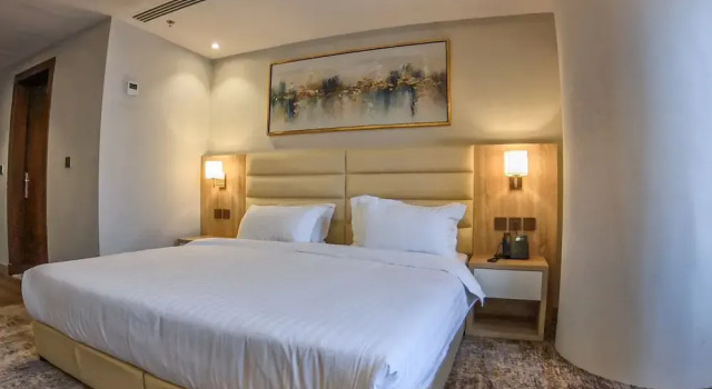 Люкс с видом на город Samtinn Hotel King Fahad