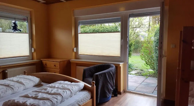 Wohnung 1 Haus- Annegrete mit überdachter Terrasse zum Garten, Prenota Appartamento Esens Frisia Orientale