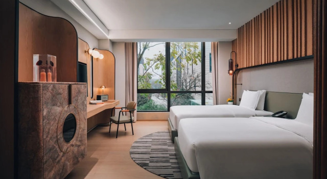 Двухместный номер Premium Hotel Indigo Hangzhou Uptown by IHG