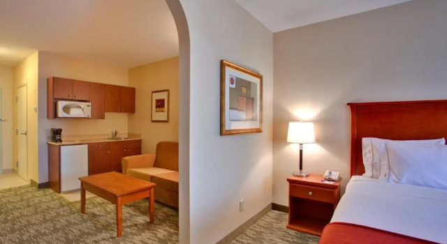 Двухместный люкс Holiday Inn Express Hotel & Suites-Edmonton South by IHG