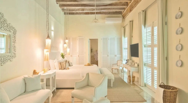 Одноместный люкс Casa Diluca Cartagena Hotel Boutique