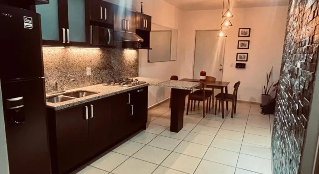 Апартаменты Cómodo y bonito apartamento con alberca