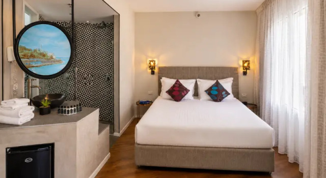 Одноместный номер Standard с балконом Margosa Boutique Hotel Tel-Aviv Jaffa