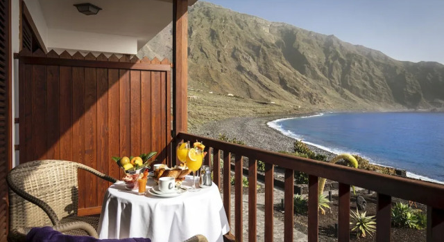 Двухместный номер Superior с балконом и с видом на море Parador de El Hierro