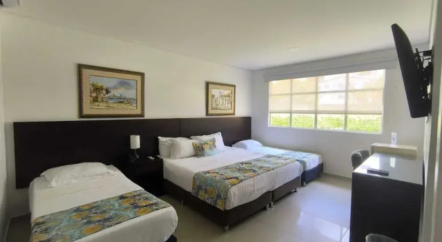 Четырёхместный номер Standard San Martin Cartagena